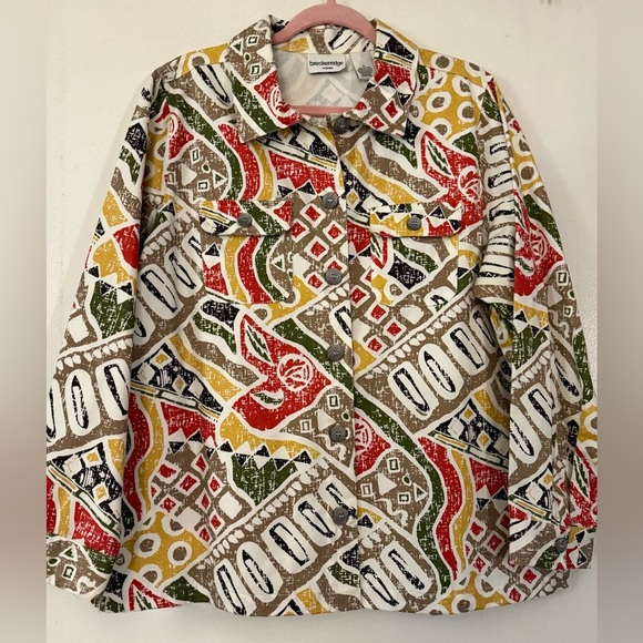 breckenridge Jackets & Blazers - Breckenridge| Multi print Shacket